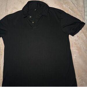 SHEIN Black Polo Shirt